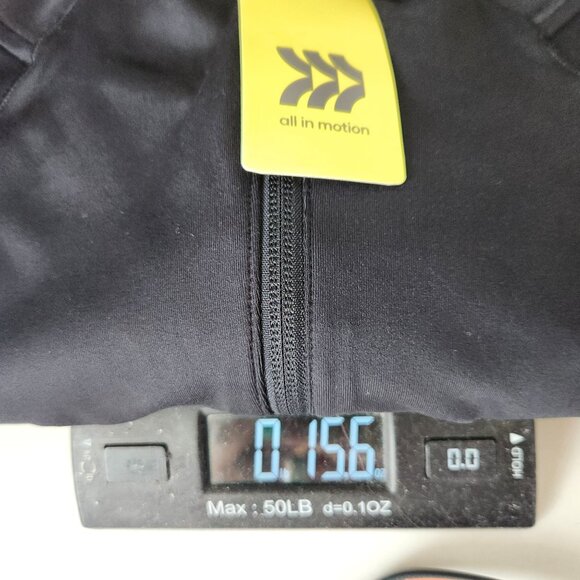 All In Motion Womens Jacket 1/2 Zip Pullover Long Sleeve Top 4X Black NWT - Picture 11 of 11